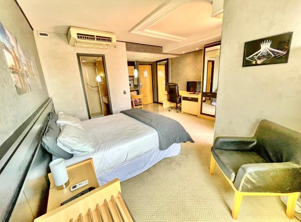Flat Moderno Ao Lado Do Shopping Aparthotel