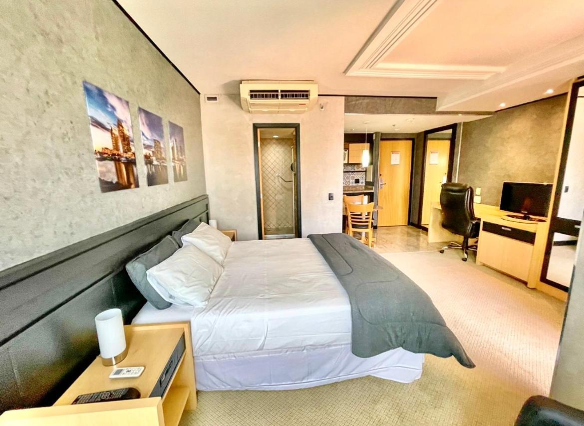 Flat Moderno Ao Lado Do Shopping Aparthotel